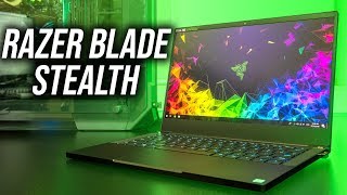 13quot Gaming Laptop Razer Blade Stealth Review [upl. by Llenal]