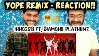 YO PE REMIX  REACTION VIDEO  InnossB  Diamond Platnumz  Official Music Video [upl. by Assirrak558]