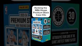 Ranking the Case Hits From NBA Hoops Premium Stock basketballcards sportscards casehit panini [upl. by Felise]