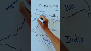 Durand Line 1893  Pak Afghan Border  AfghanistanPakistanInternationalBorder  5min Knowledge [upl. by Esinehc]