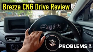 New 2024 Brezza CNG Drive Review  Watch Before Buying  Feels Underpowered [upl. by Eileek]