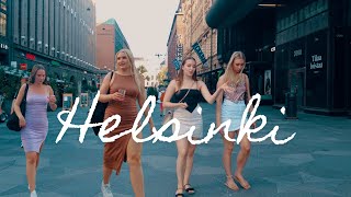 Helsinki Finland Walking Tour 4k 2023 🇫🇮 Summer 2023  Full City Tour  Tourist Attractions [upl. by Romalda]