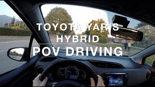 Toyota Yaris Hybrid  POV Drive [upl. by Eigla]