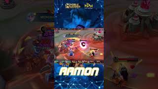 AAMON AGAIN 😂 mobilelegends shorts gaming aamon [upl. by Ecirtnom809]