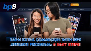 Want Easy Cash Earn Extra with BP9’s Affiliate Program in 4 Simple Steps 💸🚀 [upl. by Joelynn]