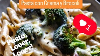 Pasta con Crema y Brocoli [upl. by Radu629]