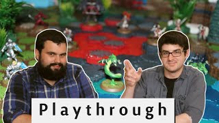 Heroscape Playthrough Board Game Knights of the Round Table [upl. by Lurleen]