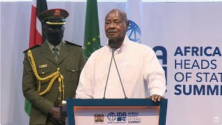 I dont entertain that nonsense anymore Museveni educates African Presidents during IDA21 Summit [upl. by Calbert117]