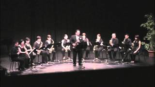 DSAXフランス公演 Jacques Ibert Concertino da Camea 2nd Mov [upl. by Ahseyd]