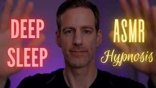 ASMR Deep Sleep Hypnosis Body Scan Sleep Energy Male Voice Hand Movements SoftSpoken [upl. by Ahsehyt]