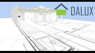 Dalux BIM Viewer 2D and 3D combined [upl. by Donough]