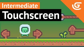 Touchscreen Controls  Intermediate Tutorial  GDevelop [upl. by Jadd]