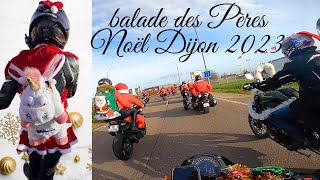 BALADE DES PÈRES NOËL DIJON 2023 [upl. by Ellicul]