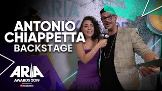 Antonio Chiappetta Backstage at the 2019 ARIA Awards [upl. by Eceerehs]