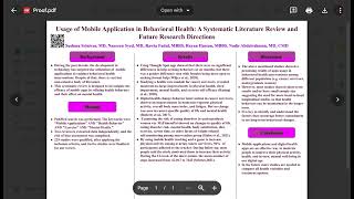 Example of Systematic Review Poster [upl. by Nelav]