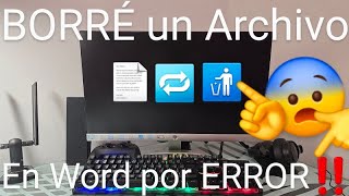 💾🔄 Como RECUPERAR un ARCHIVO de WORD NO GUARDADO 2024 FÁCIL y RÁPIDO [upl. by Towill621]