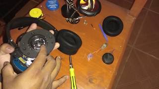 Abrir y Reparar AudifonosHeadSet [upl. by Eniamat]