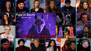 quotI am Death straight upquot Scene  Puss in boots  The last wish  Reaction Mashup  pussinboots [upl. by Llenet]