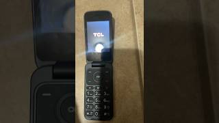 TCL Flip 2 Startup and Shutdown new phone in my collection shorts [upl. by Enerod]