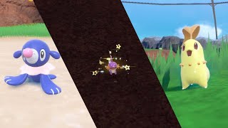 LIVE FLOYT Shiny WILD Chikorita Mudkip amp Popplio  6 More SHINY in Pokemon Violet  Evolution [upl. by Akirderf563]