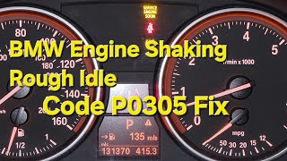 2008 BMW 328i Ignition Coil Replacement Code P0305 Misfire Fix [upl. by Leibman247]