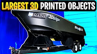 Largest 3DPrinted Objects Recently Invented [upl. by Ayrad]