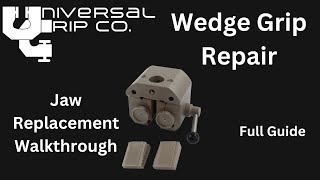 How to Replace Jaw Inserts of Wedge Grips for Tensile Testing [upl. by Harold]