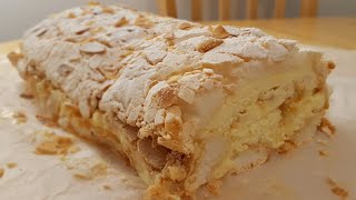 Lemon Meringue Roulade Dessert [upl. by Atnwahsal]