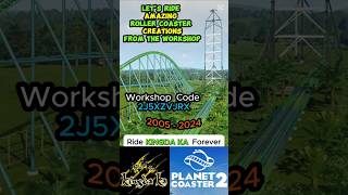 Ride Kingda Ka 4Ever  Workshop Roller Coaster Creations  Eps 4  shorts planetcoaster fyp pov [upl. by Lasyrc]