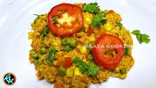 MASALA OATS RECIPE IN TAMIL  WEIGHT LOSS DISH  மசாலா ஓட்ஸ்  MAAYA COOKING ARTS [upl. by Hsac]