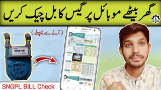 How To Check Sui Gas Bill Online In Pakistan 2024  Sngpl Bill Check Online  Gas Bill [upl. by Schnell]