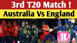 Australia vs England 3rd T20 International match [upl. by Acisey601]