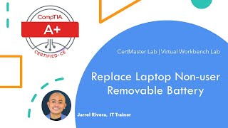 A labs  0108d Replace Laptop NonUser Removable Battery [upl. by Annayhs635]