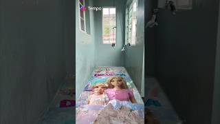 Bottle Collision Of Barbie Dreamtopia shorts likeandsubscribe satisfying tempo tempoapp [upl. by Juliana]