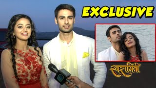 Exclusive Interview Swara amp Sanskaar Talk About Their Romantic Dance  SwaSan Colors [upl. by Baal]