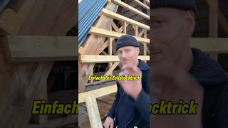 Vertrau mir Zollstocktrick für die Baustelle handwerk tricks shorts tips howto [upl. by Philip740]