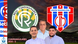 🎙️ ⚽REAL CUNDINAMARCA VS UNIÓN MAGDALENA En Vivo hoy 🔵🔴 Partido Unión Magdalena Hoy [upl. by Gagnon]