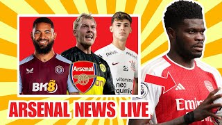 ARSENAL TRANSFER NEWS LIVE ARSENAL LOOK AT POTENTIAL THOMAS PARTEY REPLACEMENTS [upl. by Eduardo]