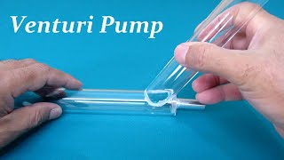 Science Project  Venturi Water Pump  For Tanks Bottom Cleaning [upl. by Niraj]