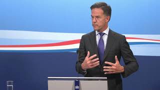 Integrale persconferentie van MP Rutte van 9 juni 2023 [upl. by Ititrefen]