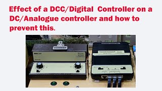 Effect of a DCCDigital Controller on a DCAnalogue controller 4K Widescreen [upl. by Gibrian]