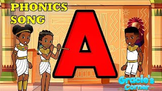 Phonics Song  Letter Sounds by Gracie’s Corner  Nursery Rhymes  Kids Songs [upl. by Esirec74]