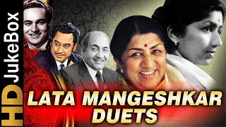 Lata Mangeshkar Duets Top 20  Old Hindi Songs Collection  Evergreen Songs Of Bollywood [upl. by Paulsen]