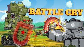 RoboStalin Battle With German Tanks  Cartoons about tanks [upl. by Fesoy]