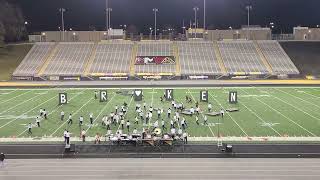 Clarksburg High School Marching Band at MMBA State Championships at Towson University on 11224 [upl. by Weber]