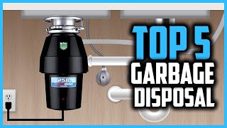 ▶️Top 5 Best Garbage Disposals of 2024 [upl. by Eadahc979]