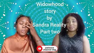 sandrasreality Part 2 Of Widowhood Life Story😭 [upl. by Broida]