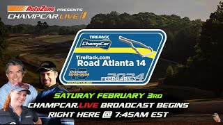 TireRackcom ChampCar Endurance Series®  2024 Season Opener TireRackcom Road Atlanta 14 Part 1 [upl. by Llebasi]