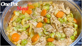 Simple amp Easy One Pot Chicken amp Veggie Meal  Healthy amp Delicious [upl. by Dhruv444]