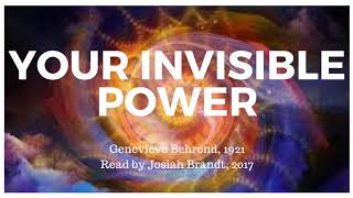 Your Invisible Power  Genevieve Behrend Read by Josiah Brandt Full Audiobook [upl. by Yrrem]